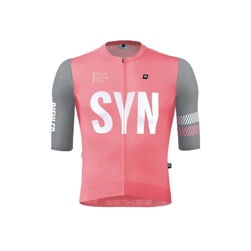 SYN Cycling jersey men's summer cycling set road cycling bib quick drying cycling suit breathable cycling shirt
