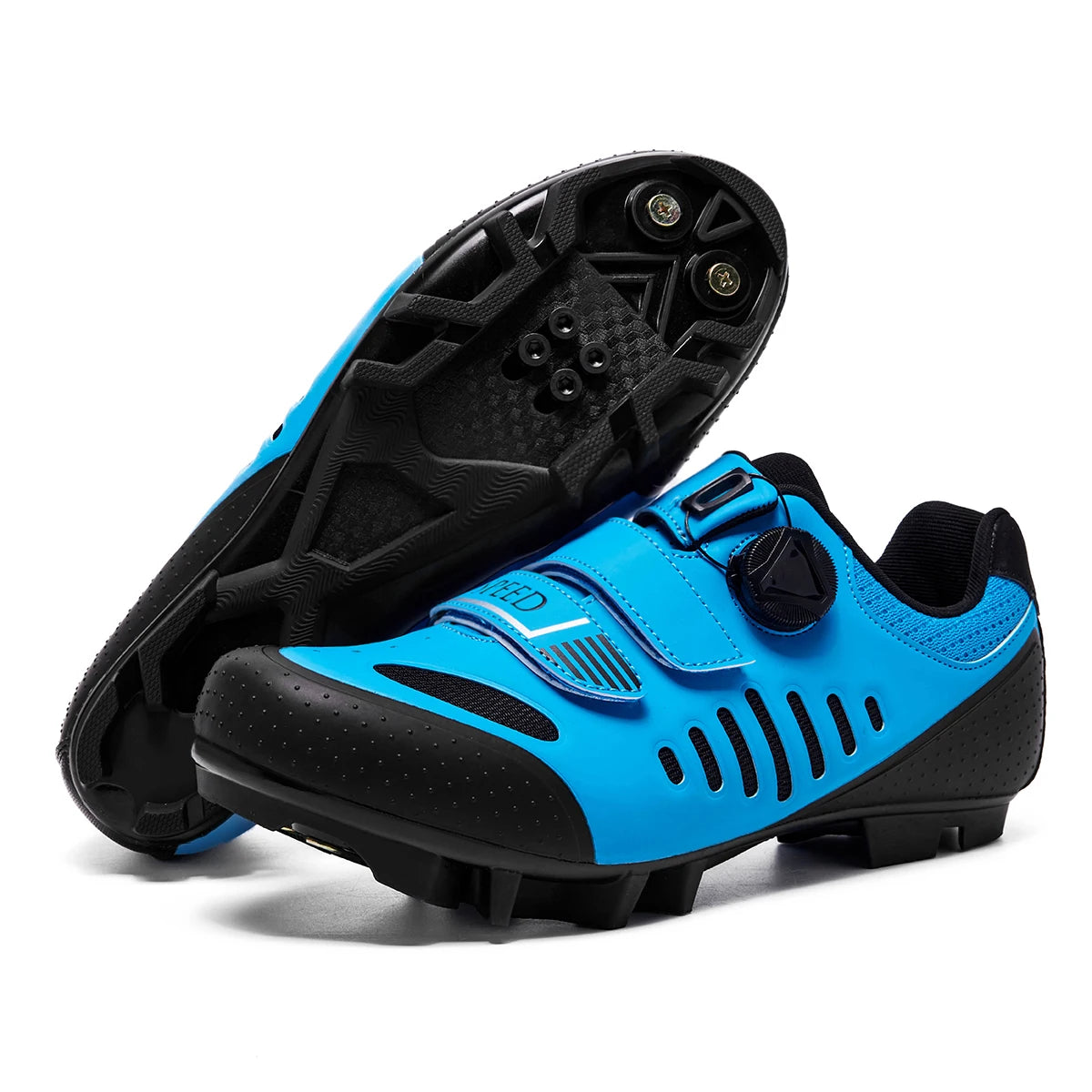 cycling shoes bike sneakers cleat Non-slip Men's Mountain biking shoes Bicycle shoes road footwear speed shoes