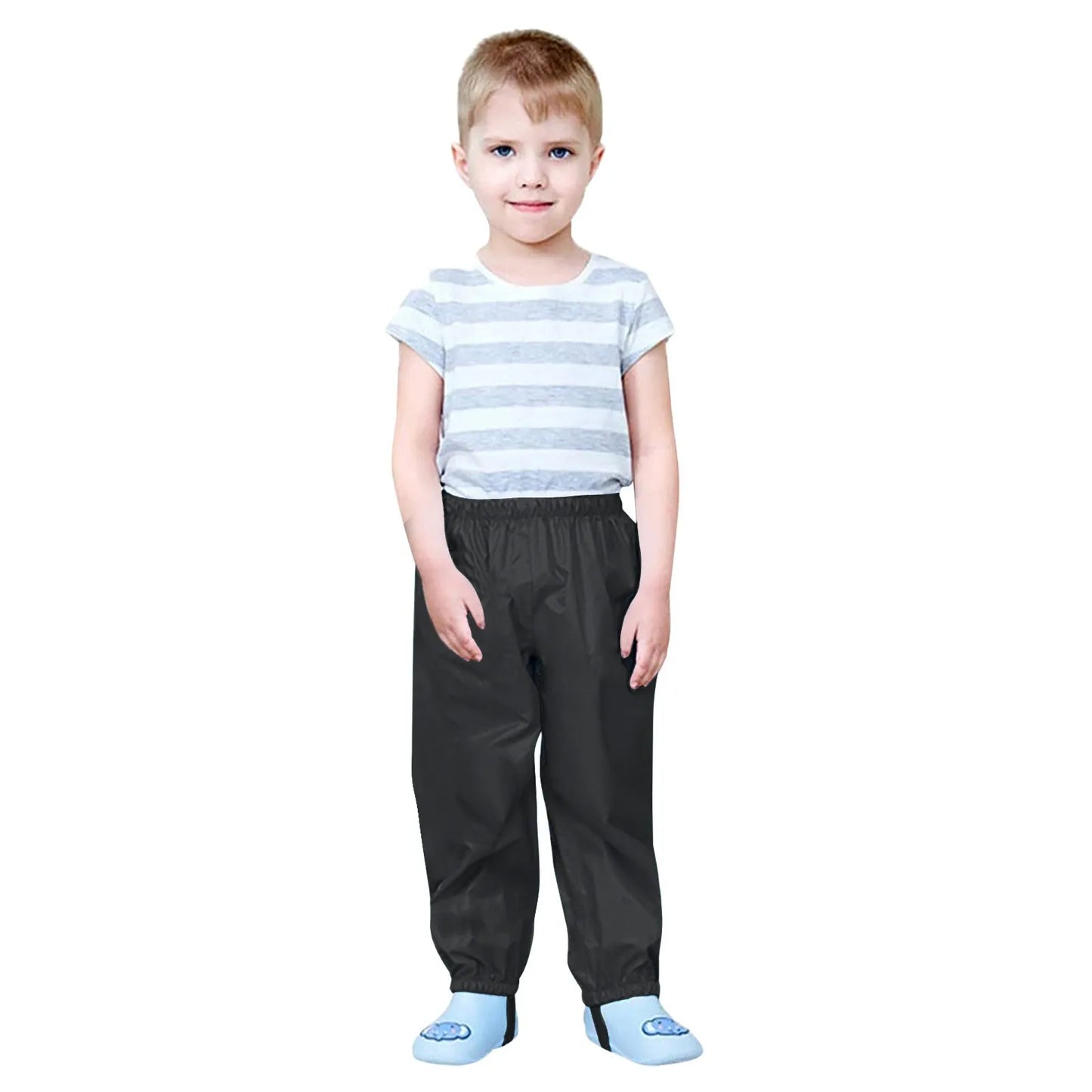 Toddler Kids Boys Girls Rain Pants Windproof Waterproof Mud Trousers Clothes Children'S Clothing комплекты для маленьких мальчик