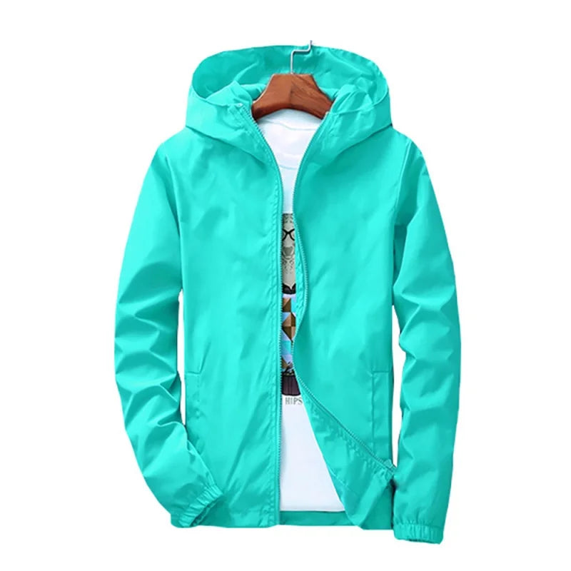 Camping Rain Coat Men Women Windbreaker Women Men Waterproof Jacket Cycling Protect Clothing Fishing Rain Wind Breaker Jacket