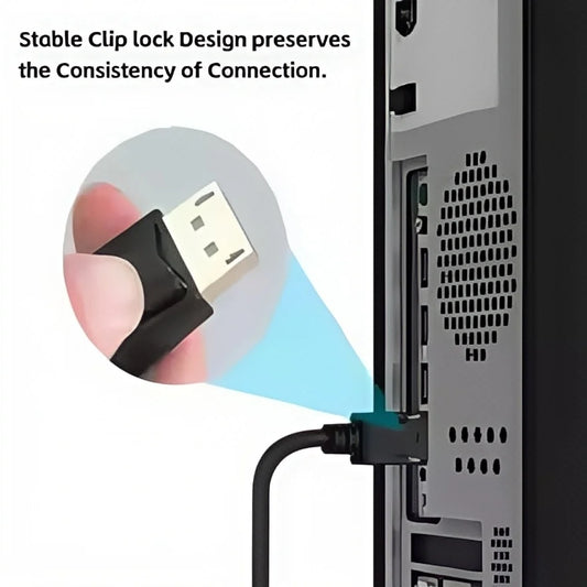 1.8M (6FT) DisplayPort to HDMI Cable - 4Kx2K Gold Plated Connector, DP to HDTV Adapter for PC/Laptop/Monitor/Projector