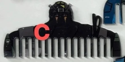 2025 new COD Call of Duty ghost kiosk keeang nikto abstract cosplay acrylic comb