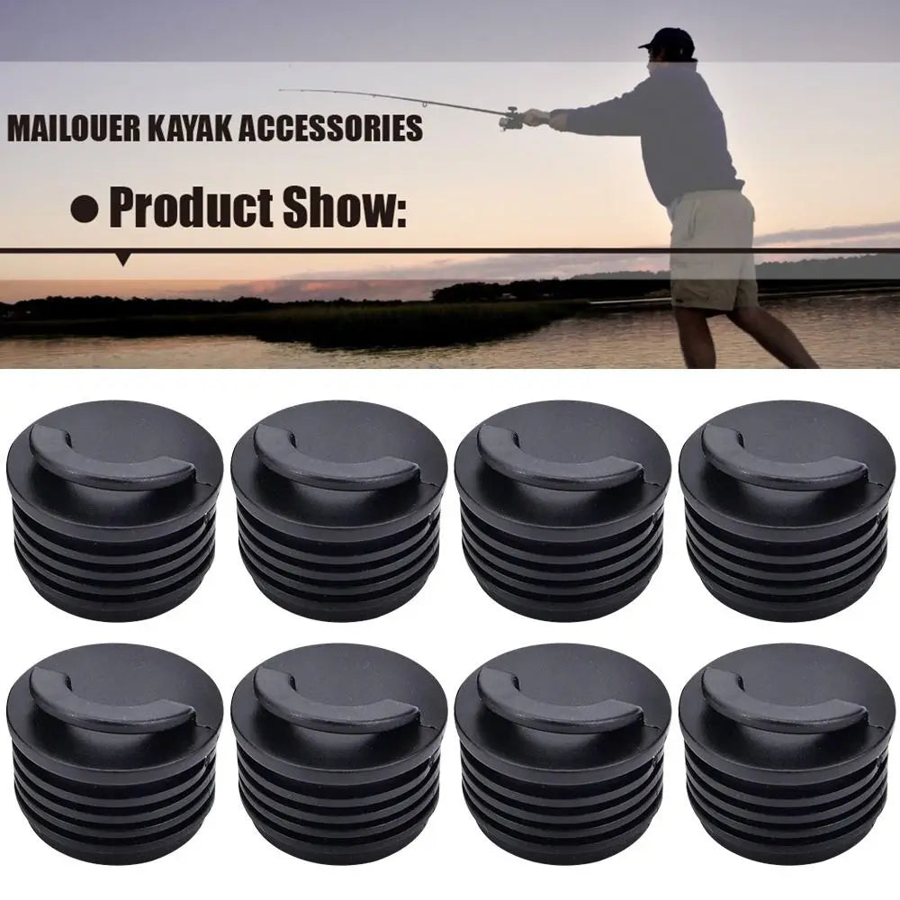 4pcs Kayak Marine Boat 3.5/4cm Rubber Kayak Scupper Stopper Bung Rubber Drain Holes Plugs Scupper Holes Plugs