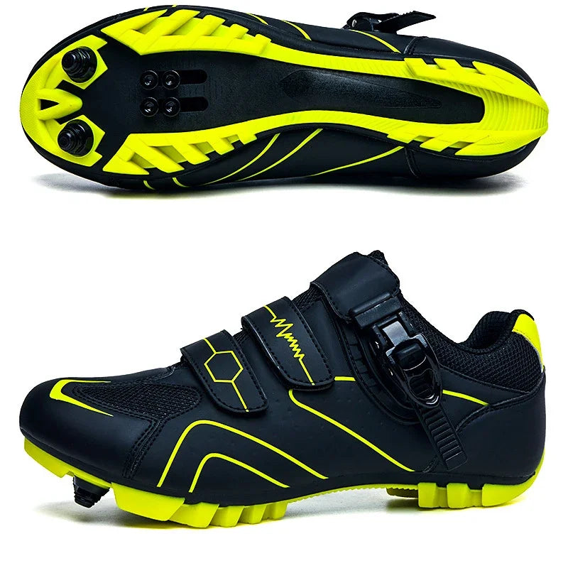 Cycling Shoes Men Mountain Bike Sneakers Women Bicycle Non Slip Outdoor Sports Bicycle Shoes Self-locking Hiking Shoes