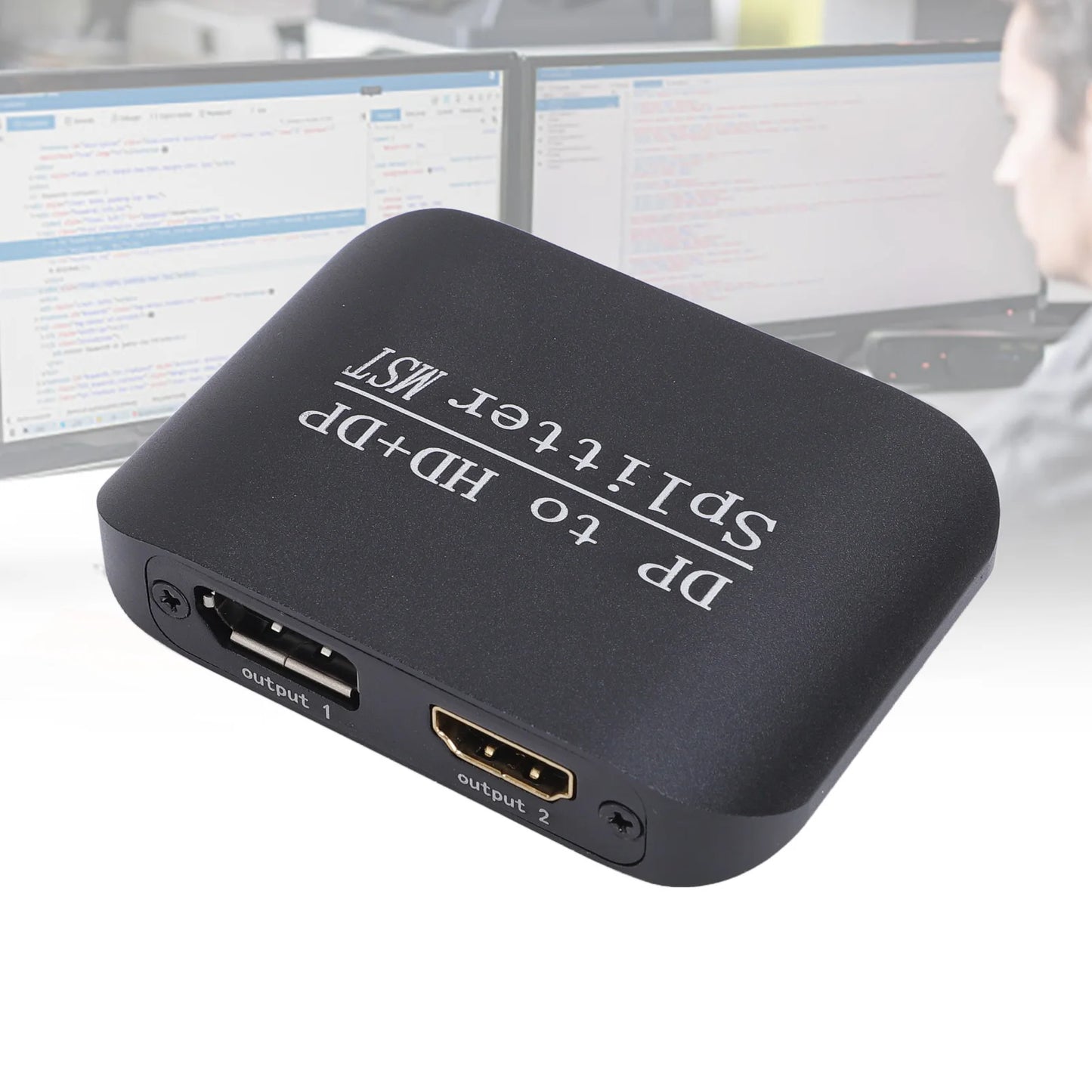 Multimedia Interface Adapter DisplayPort to DisplayPort HD Display Interface Splitter MST SST DisplayPort to DisplayPort HD