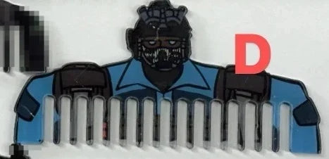 2025 new COD Call of Duty ghost kiosk keeang nikto abstract cosplay acrylic comb