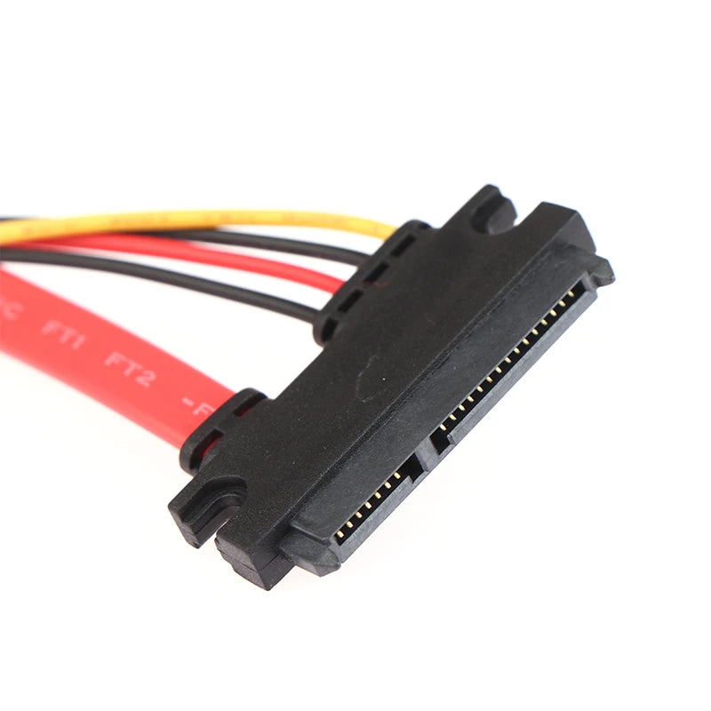 Sata7+15P Line Small 4P Power Line Sata Line 2-in-1 7Pin SATA DATA + 2.0mm 4Pin Power Combo 7+15 Pin 22P SATA Conjoint CD/DVD