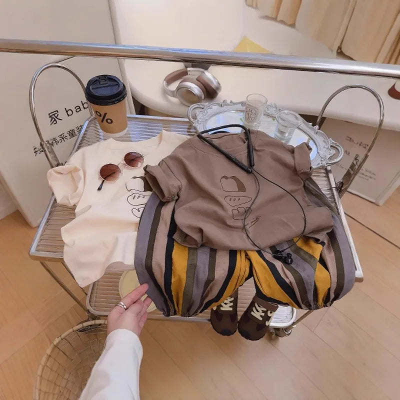 Children's Clothing Girls Boy Clothes 2 To 8 10 Years Short Sleeve T-shirts Kids Toddler Casual Fashion Top Tee Shirts For Child