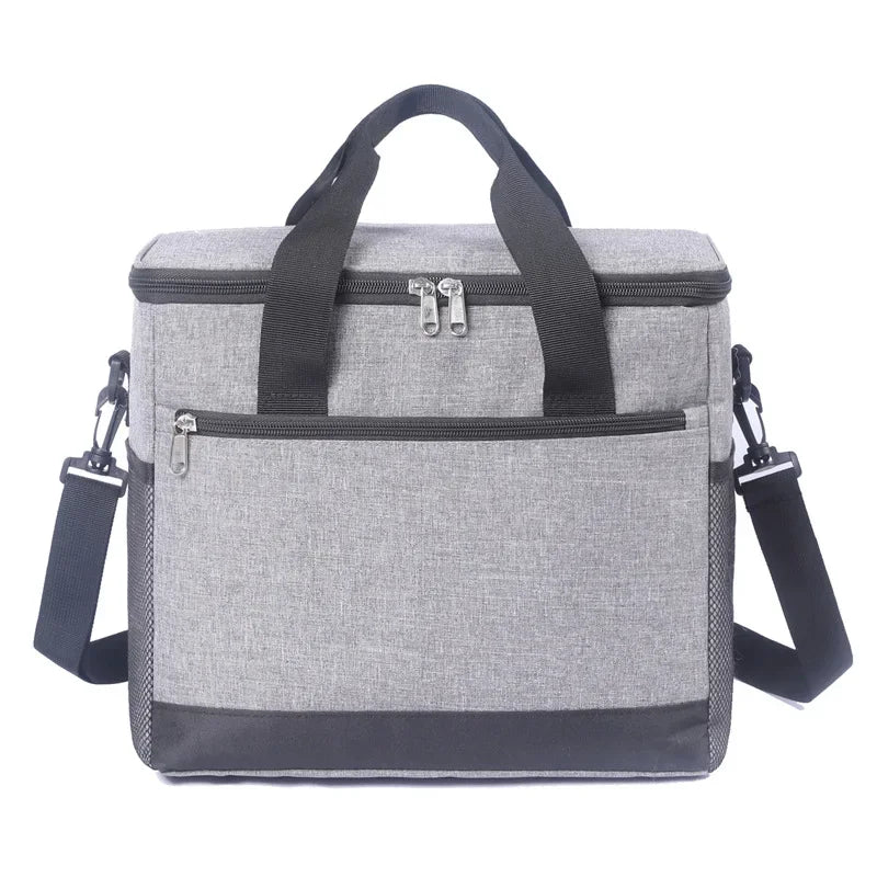 Outdoor Picnic Bags Large Capacity Leakproof Lunch Cooler Bags for Women Men Outdoor Travel Picnic Thermal Insulation Bag Box