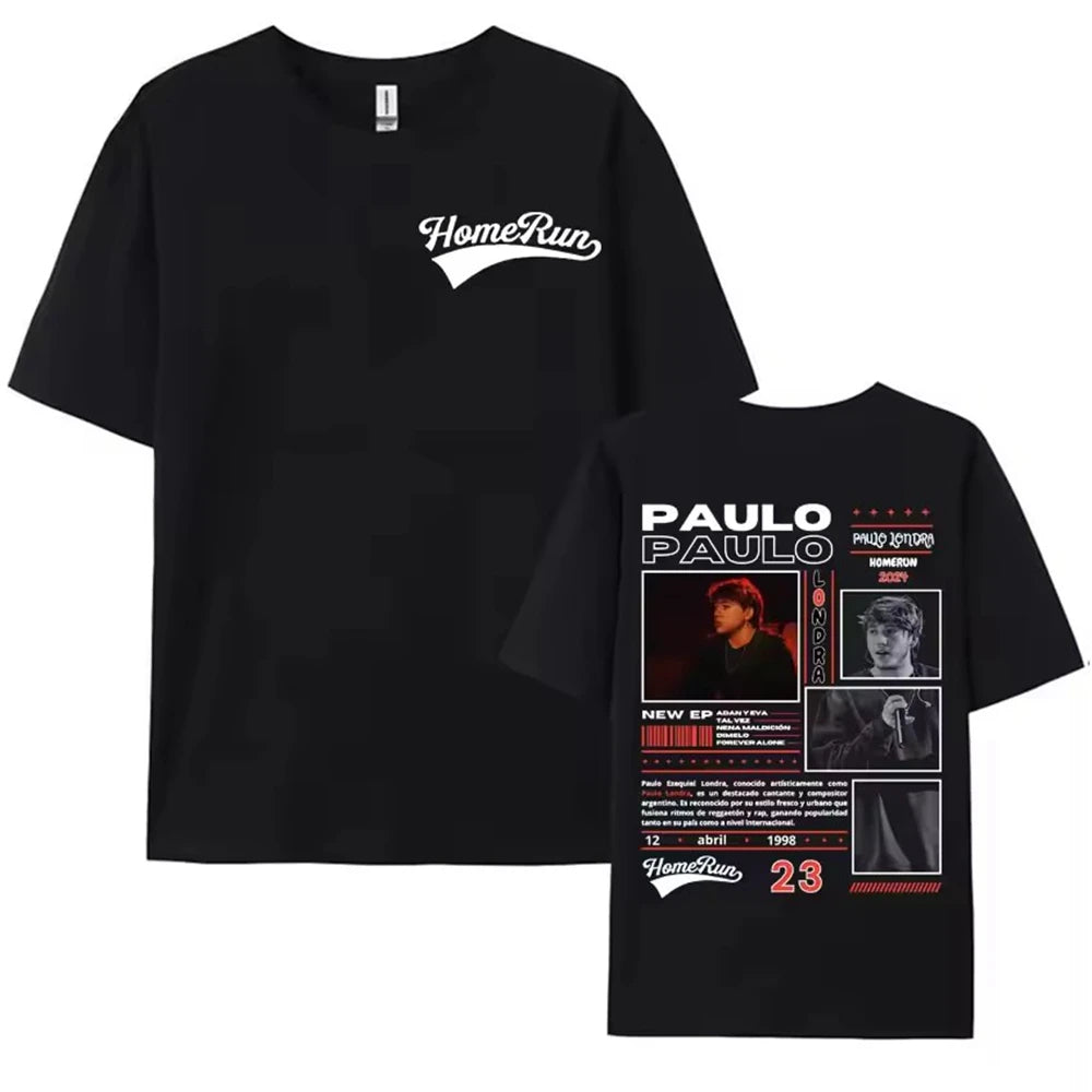 Ropa Hombre short sleeve Men Clothing Homme Mens New in Top & Tees Tee Shirt Rapper Myke Towers Graphic Printed T-shirts
