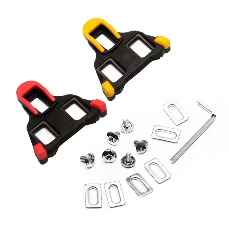 Self-locking Road Bike Pedal Cleat Mountain Bicycle Shoes Cleats Plate Clip for SPD SL System with Locking Plate MTB Accessories
