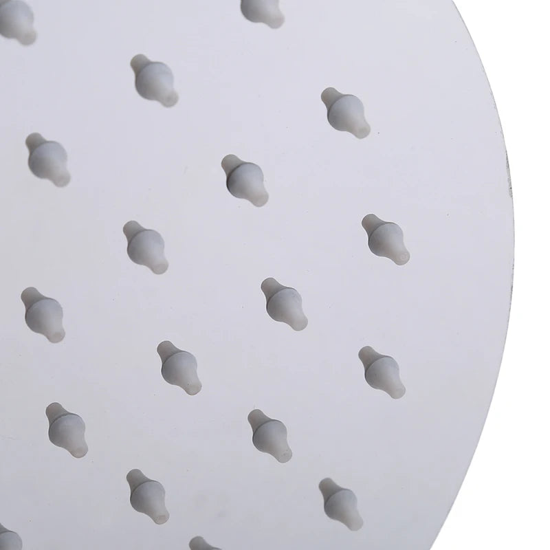 Rainfall Shower Head 10/8/6 Inch Stainless Steel Ultra-thin Waterfall Shower Heads Rainfall Shower Head Rain Square Round