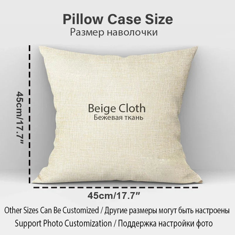 1pcs/SET Christmas Tree Pattern Linen Throw Pillow Case, Decorative Cushion Cover, Car, Home, Sofa Decor, Merry Christmas
