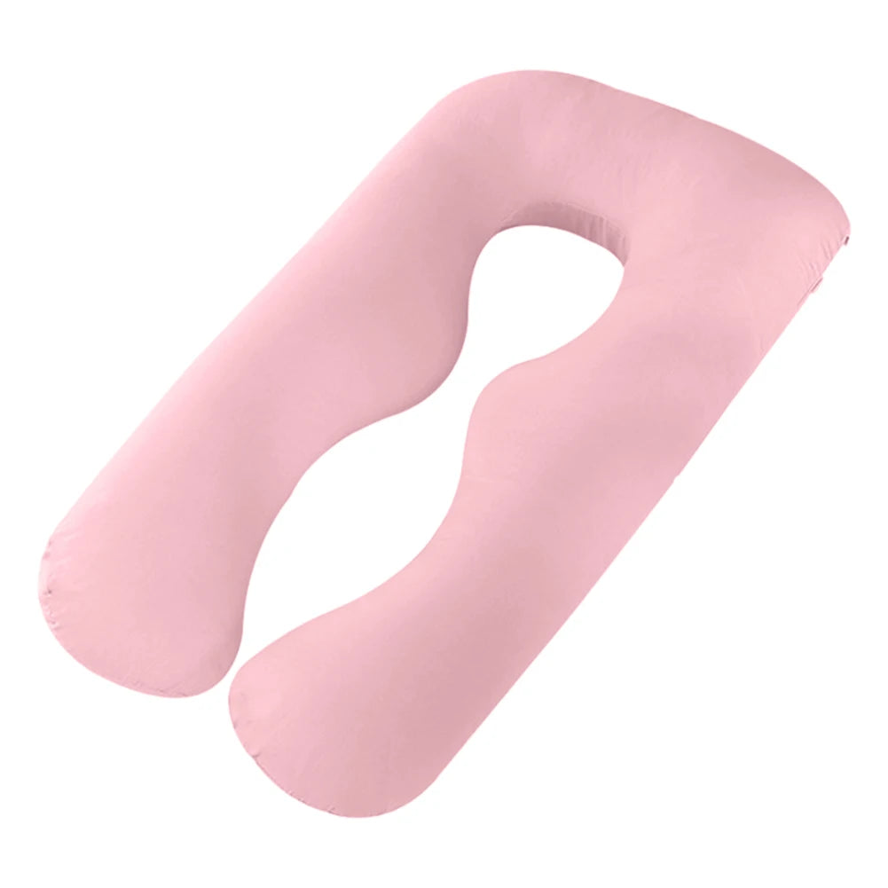U-shape Pregnant Pillowcase Cotton Printing Multifunction Side Protected Cushion No filler Pure Cotton Printing Cushion Cover