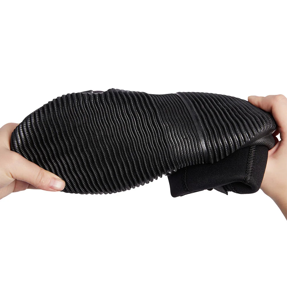 Neoprene 5mm Diving Boots Non-slip Adult Warm Thermal Patchwork Wetsuit Shoes Free Surfing Boots for Men Womens Swimming