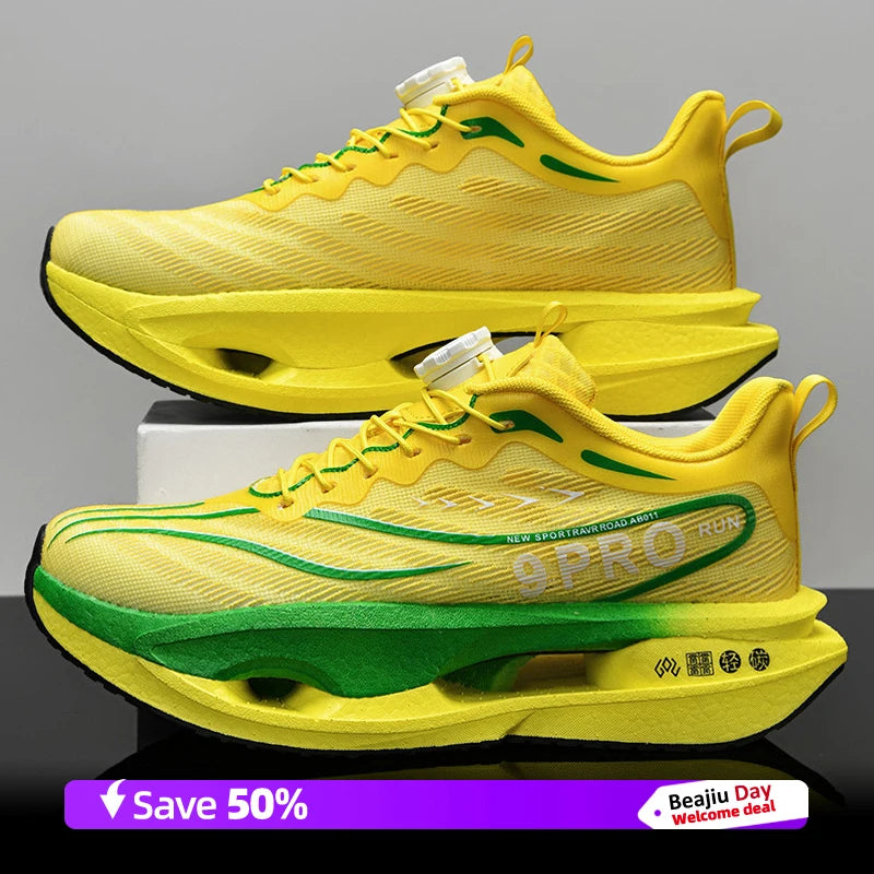 Running Shoes Men Training Speciality Marathon Sports Breathable Lightweight Women's Comfortable Nonskid Leisure Sneakers