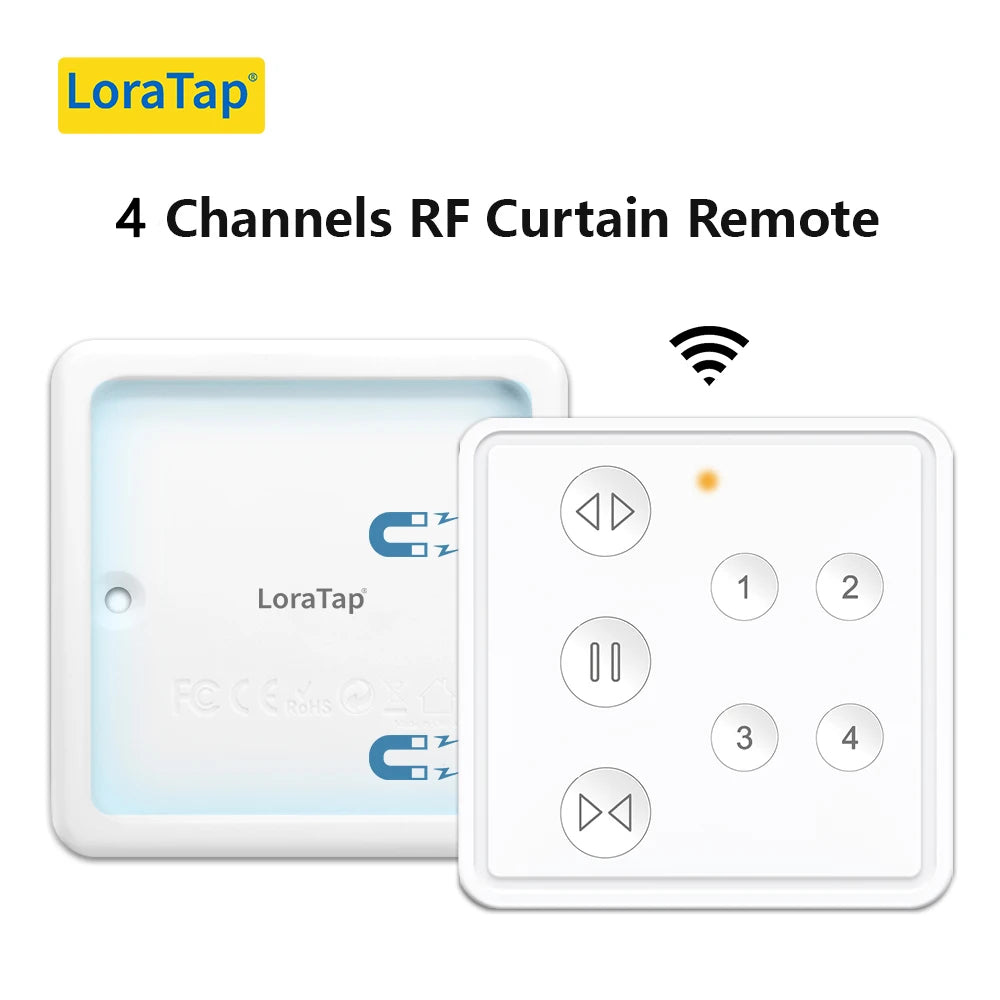 Tuya Smart Life Curtain Switch Rolling Blinds Engine Roller Shutter RF & WiFi Connected Google Home Alexa Echo Motor LoraTap