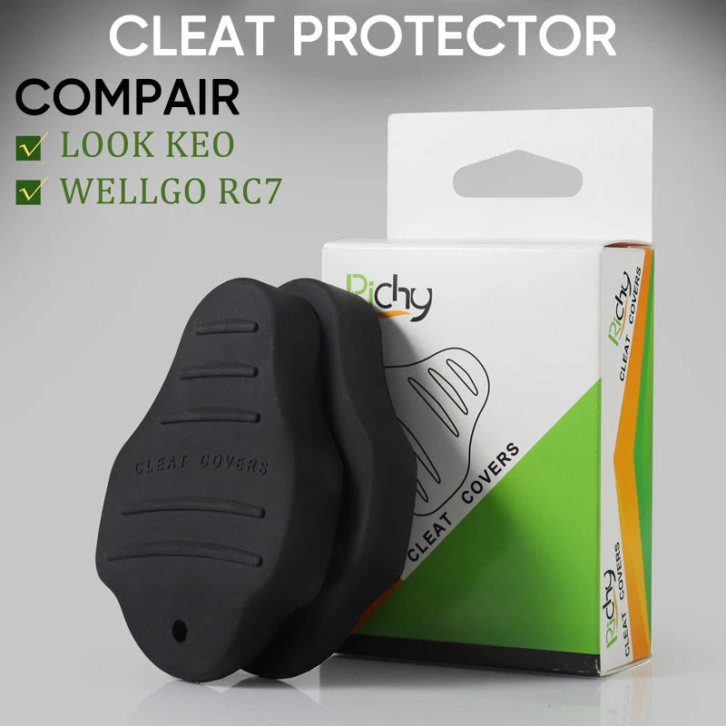 Bike Cleat Cover Bicycle Pedal Cleats Protector Fit SPD for LOOK KEO Road Bike Cycling Shoes Cleats Protection Pedal Cleat Cover