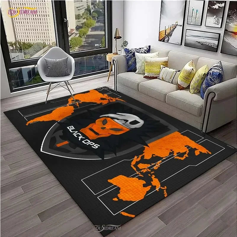 Call of Duty Game Carpet Living Room bedroom Sofa Coffee decorat yoga area rugs kitchen Door Un-Slip Mats Alfombra birthday gift