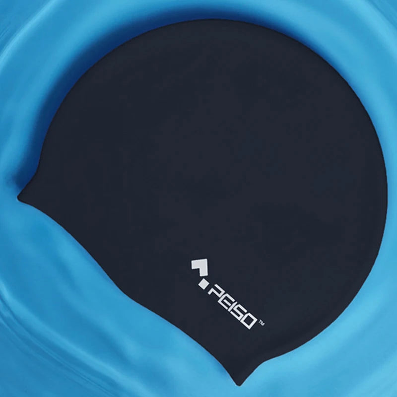 Silicone Swim Cap,Comfortable Bathing Cap Ideal for Curly Short Medium Long Hair, Swimming Cap for Women and Men, Shower Caps Ke