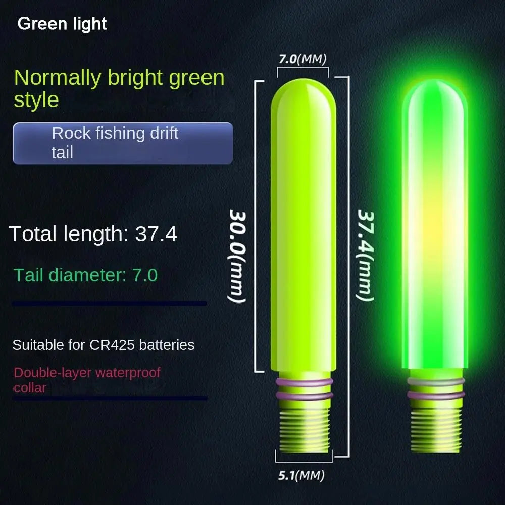 Sensor Color Change LED Fishing Smart Float Top Super Bright Electronic Floats Buoy Ultra Sensitive Night Fishing Float Top