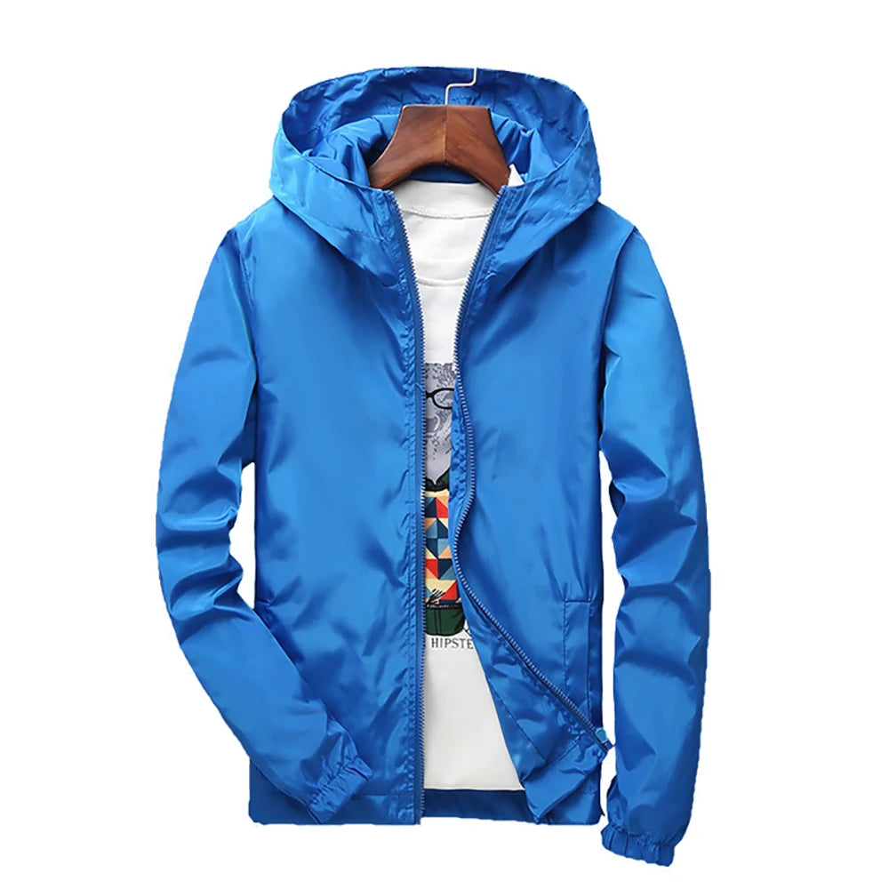Camping Rain Coat Men Women Windbreaker Women Men Waterproof Jacket Cycling Protect Clothing Fishing Rain Wind Breaker Jacket