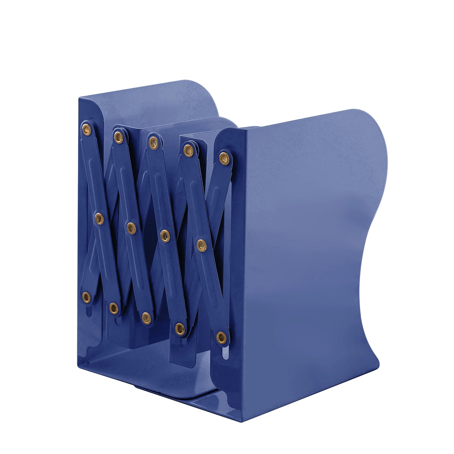 4 Color Telescopic Book Stand,Folding Bookshelf,Metal Book Stand Scalable Metal Bookends Desk Book Organizing, Student Supplies