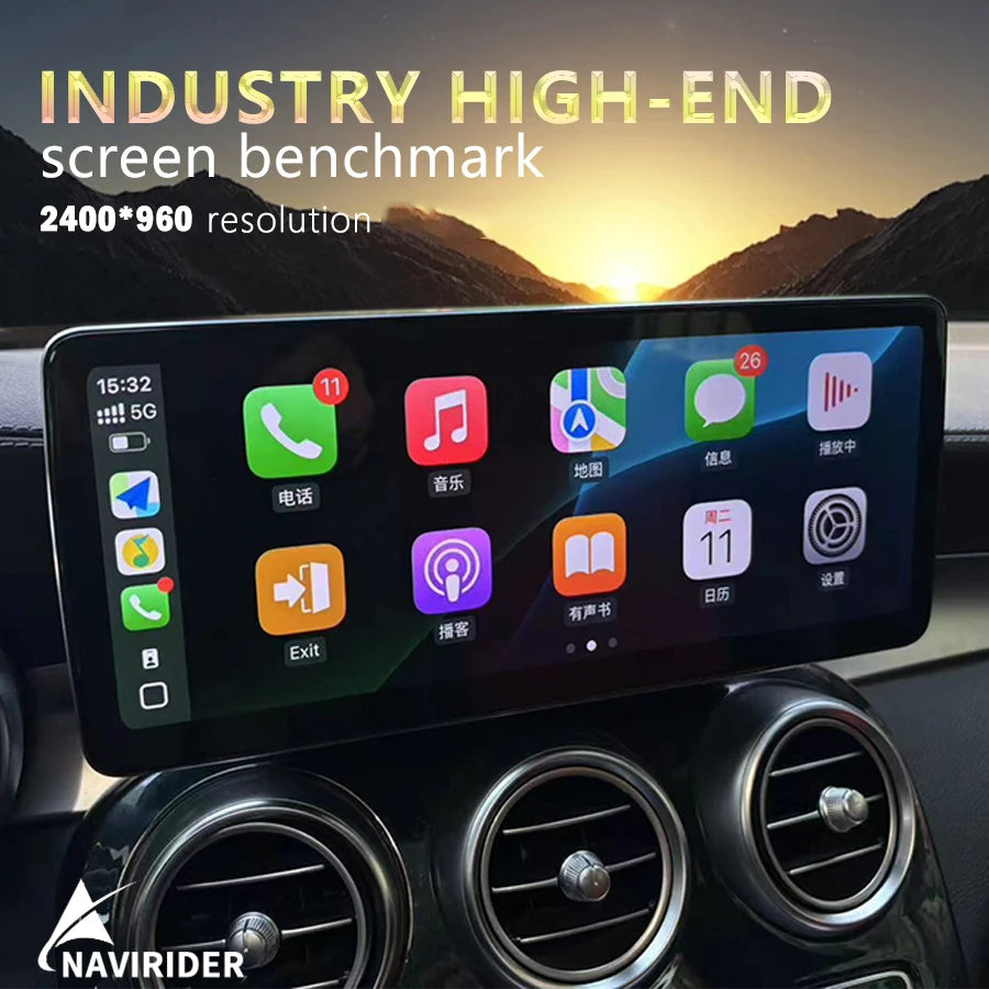 12.3" For benz G CLASS W463 G350 G400 G500 G550 G63 G65 G55 2017 2018 Player GPS Display Android Carplay Multimedia Screen Radio