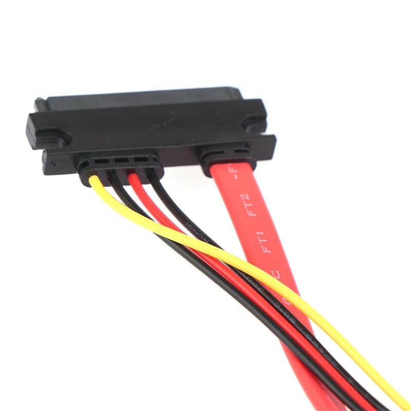 Sata7+15P Line Small 4P Power Line Sata Line 2-in-1 7Pin SATA DATA + 2.0mm 4Pin Power Combo 7+15 Pin 22P SATA Conjoint CD/DVD