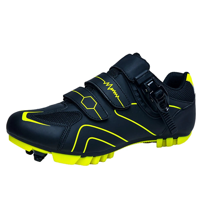 Men's Outdoor Mountain Sole Cycling Shoes Comfortable and Breathable Indoor and Outdoor Training Mountain Sole Cycling Shoes