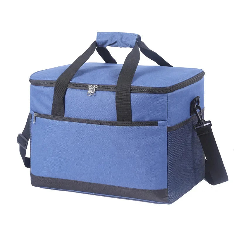 Outdoor Picnic Bags Large Capacity Leakproof Lunch Cooler Bags for Women Men Outdoor Travel Picnic Thermal Insulation Bag Box