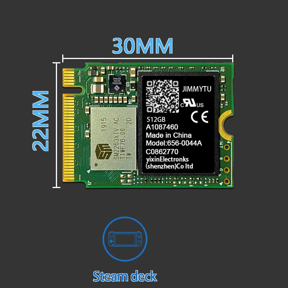 2230 SSD Nvme M2 1tb 512gb 256gb Compatible with Steam Deck Upgrade & Expand, High Performance & Efficiency,High Capacity.