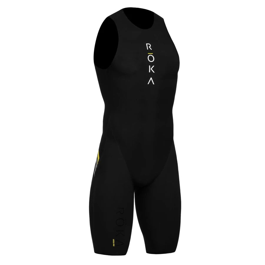 ROKA Triathlon Suit Men Short Sleeve Cycling Jersey Jumpsuit Triathlon Speedsuit Trisuit Ciclismo Hombre Ropa Running Clothing