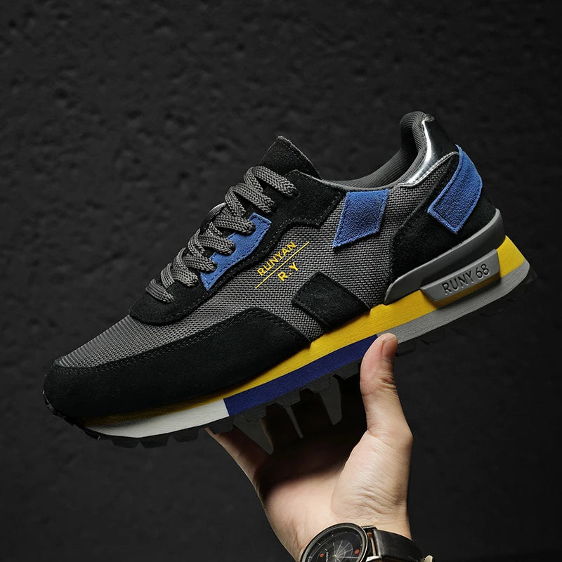 Running Shoes for Men Sports Anti-skid Walking Wear-Resistant Jogging Sneakers Choice Outdoor Lightweight Soft Man Mens Casual