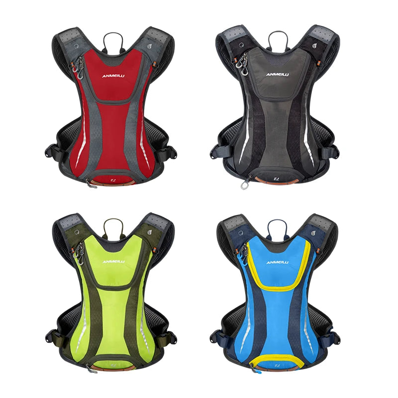 ANMEILU Motorcycle Cycling Hydration Pack MTB Off Road Motocross Water Backpack Sport Mountain Bike Water Bag