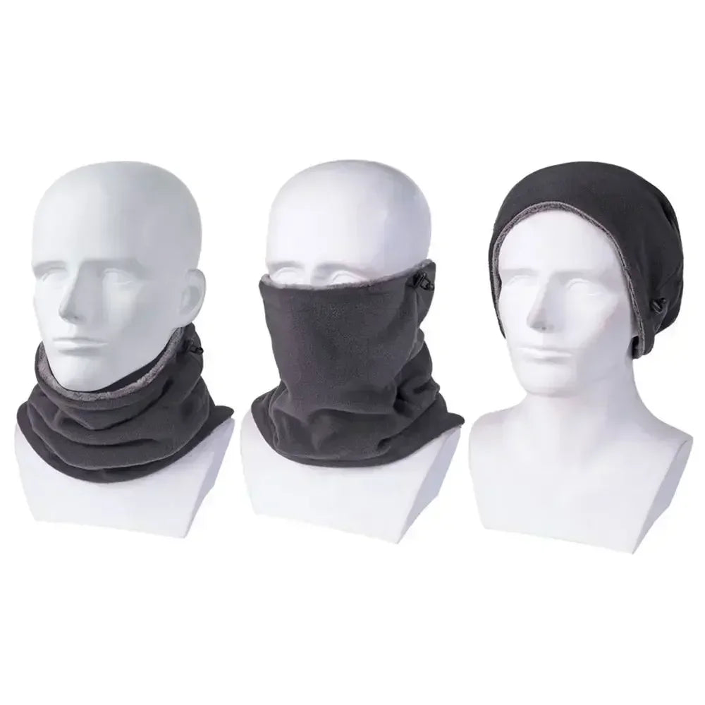 Winter Warm Ski Mask Men Bandana Fleece Neck Warmer Gaiter Windproof Scarf Camping Hiking Balaclava Fishing Cycling Face Mask