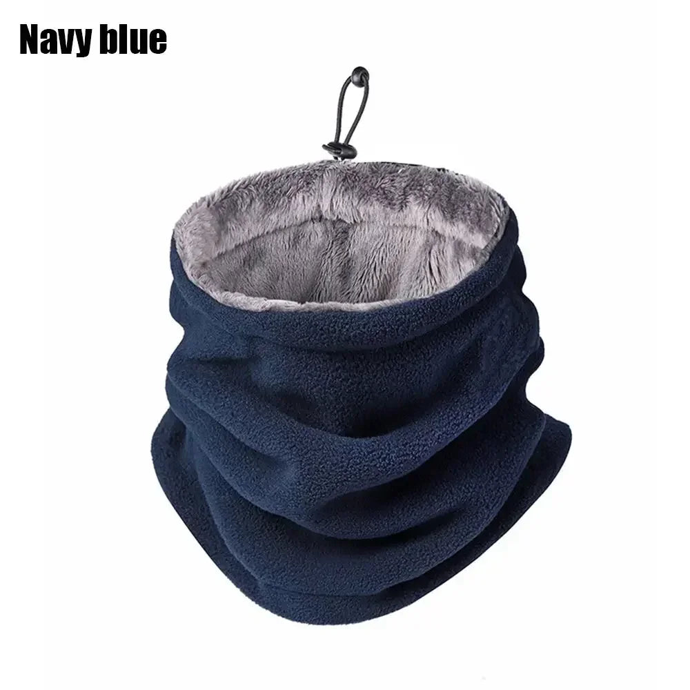 Winter Warm Ski Mask Men Bandana Fleece Neck Warmer Gaiter Windproof Scarf Camping Hiking Balaclava Fishing Cycling Face Mask