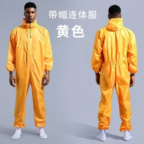 Raincoat /Conjoined Men Raincoat/overalls Men and Women Fission Rain Suit Rain Coat Hooded Womens Raincoat