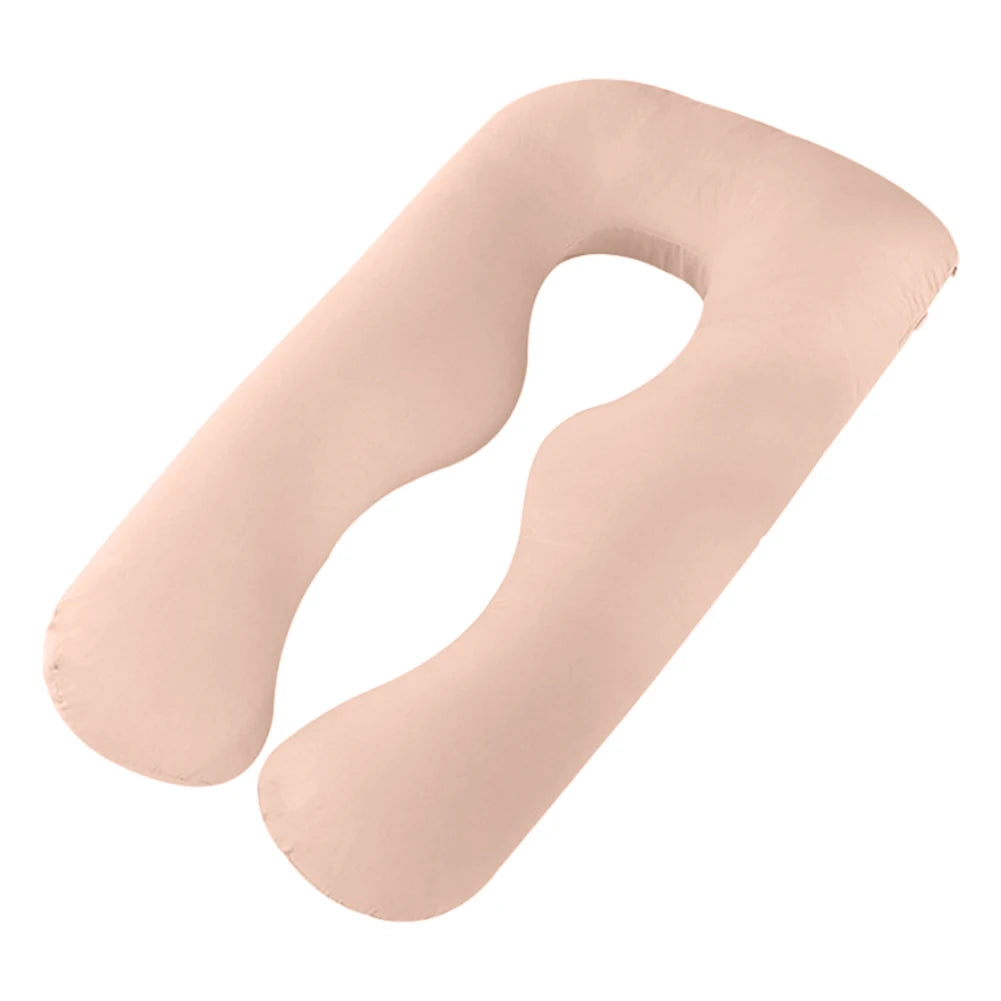 U-shape Pregnant Pillowcase Cotton Printing Multifunction Side Protected Cushion No filler Pure Cotton Printing Cushion Cover