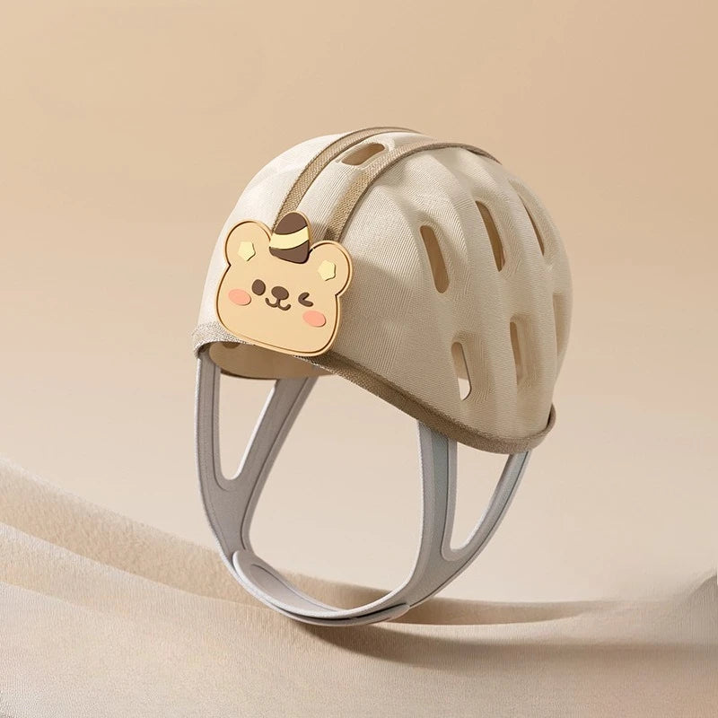 Baby Anti Fall Hat Infant Learn To Walk Head Protection Safety Hat Thickened Anti-collision Breathable Child Safety Protection