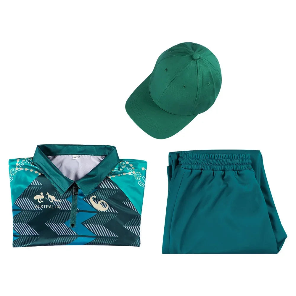 Raygun clothing suitable for both men and women breakdancers dancers role-playing sets sportswear hats pants Takerlama clothing