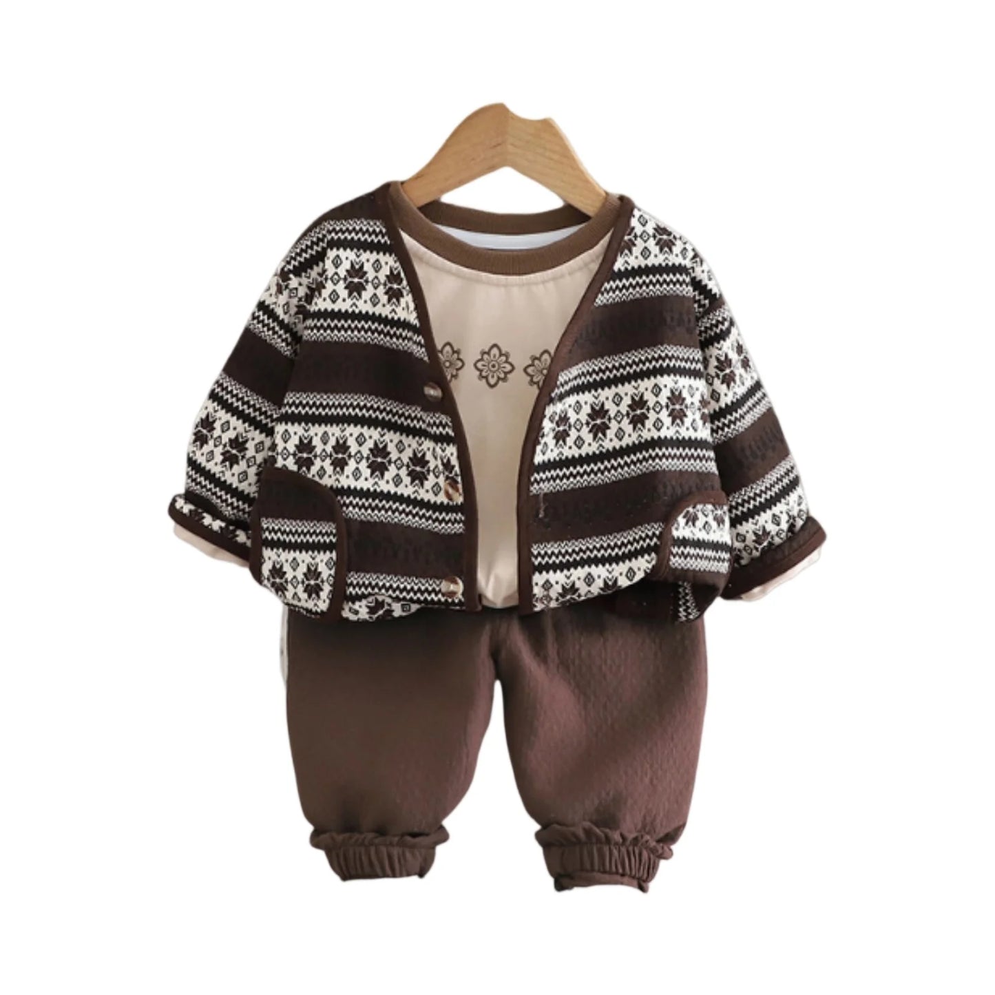 Children'S Clothing Suit Autumn Winter Kids Casual Long Sleeve Set Comfortable Daily Wear Outfits Casual Children Clothes Sets