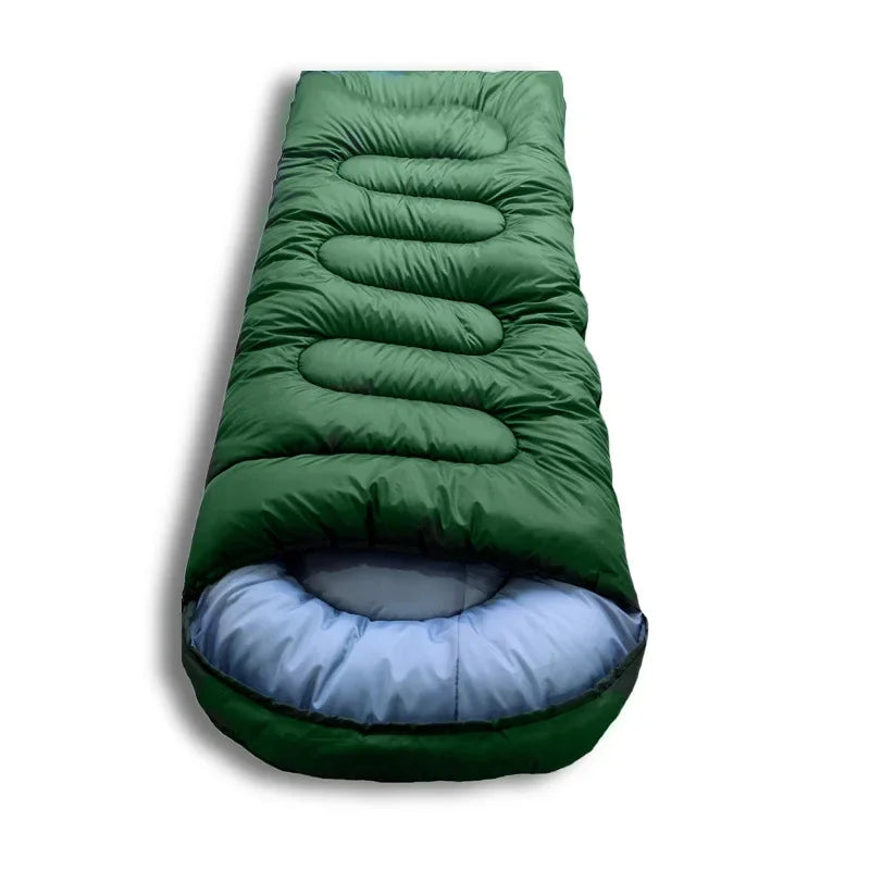 3.5KG Thickened and widened oversized sleeping bag -15 ℃ -25 ℃ cold waterproof warm outdoor cotton sleeping bag