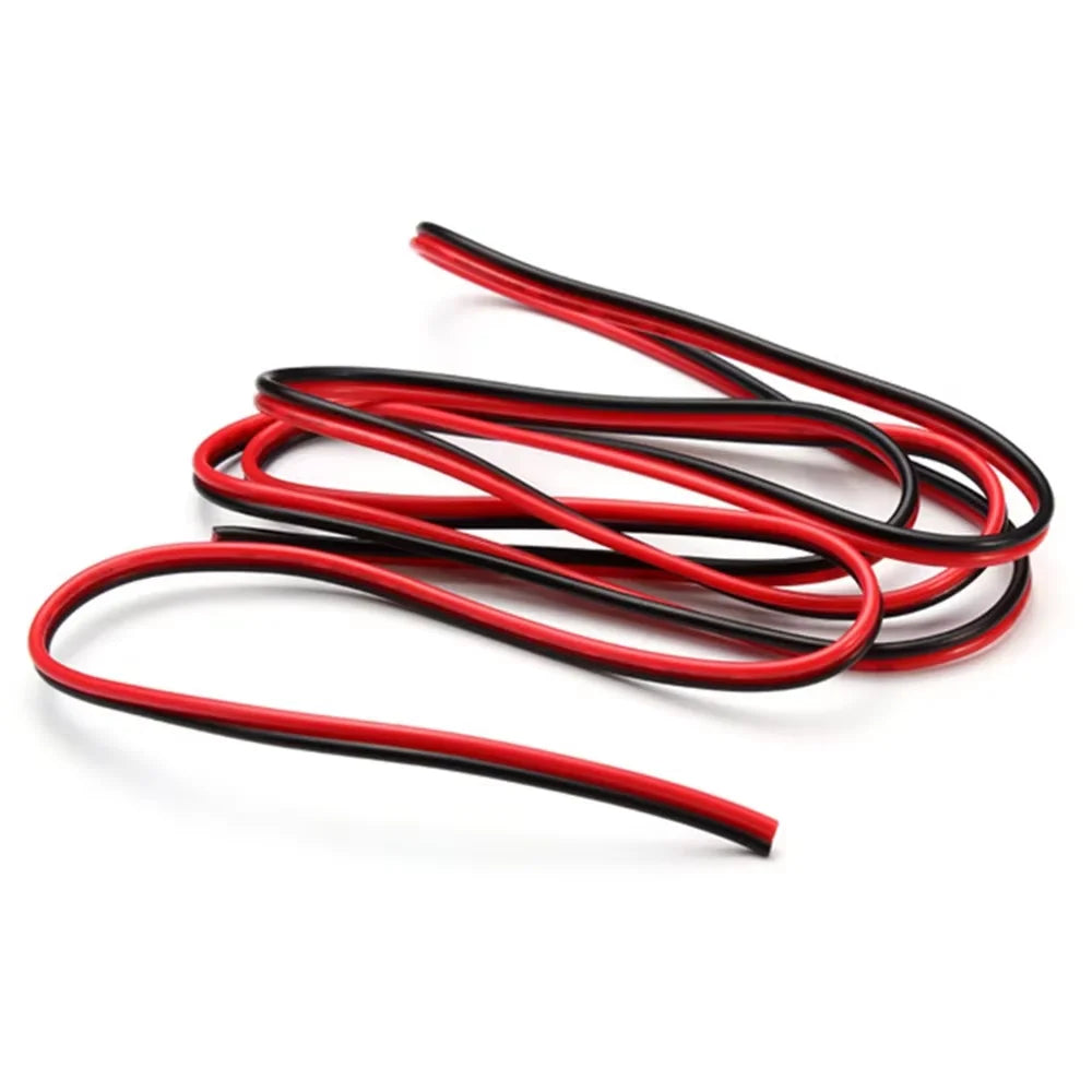 20 meters Electrical Wire Tinned Copper 2 Pin 22AWG insulated PVC Extension LED Strip Cable Electric Extend Cord B4