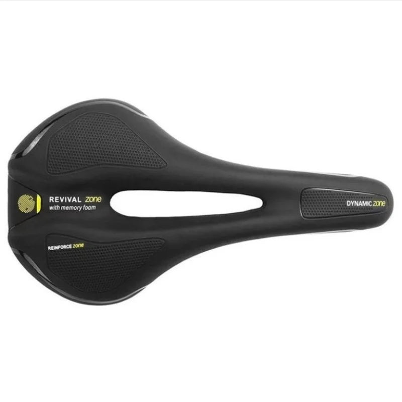 Bicycle Saddle Mountain Road Bike Thicken Saddle Hollow Breathable Comfortable Soft Men Women Cycling Seat