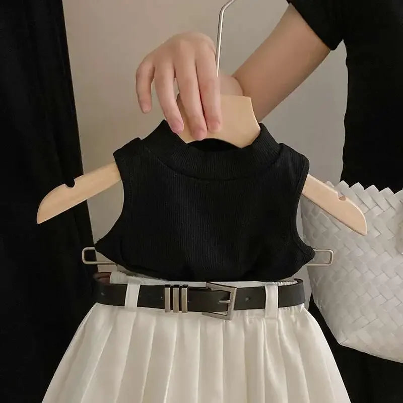 Childrens Clothing 2025 Summer New Girl's Fashion Tank Top Sweet Cool Fashion Skirt Set Baby Girl Sweet Simple Clothes