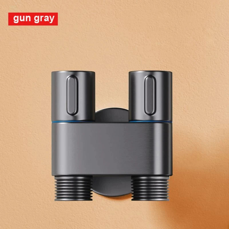 Bidet toilet sprayer set spray water bathroom handheld bidet sprayer toilet shower double outlet angle valve toilet accessories