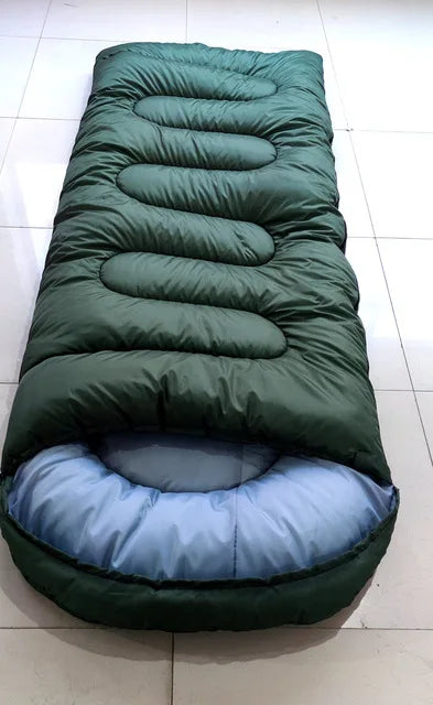 3.5KG Thickened and widened oversized sleeping bag -15 ℃ -25 ℃ cold waterproof warm outdoor cotton sleeping bag