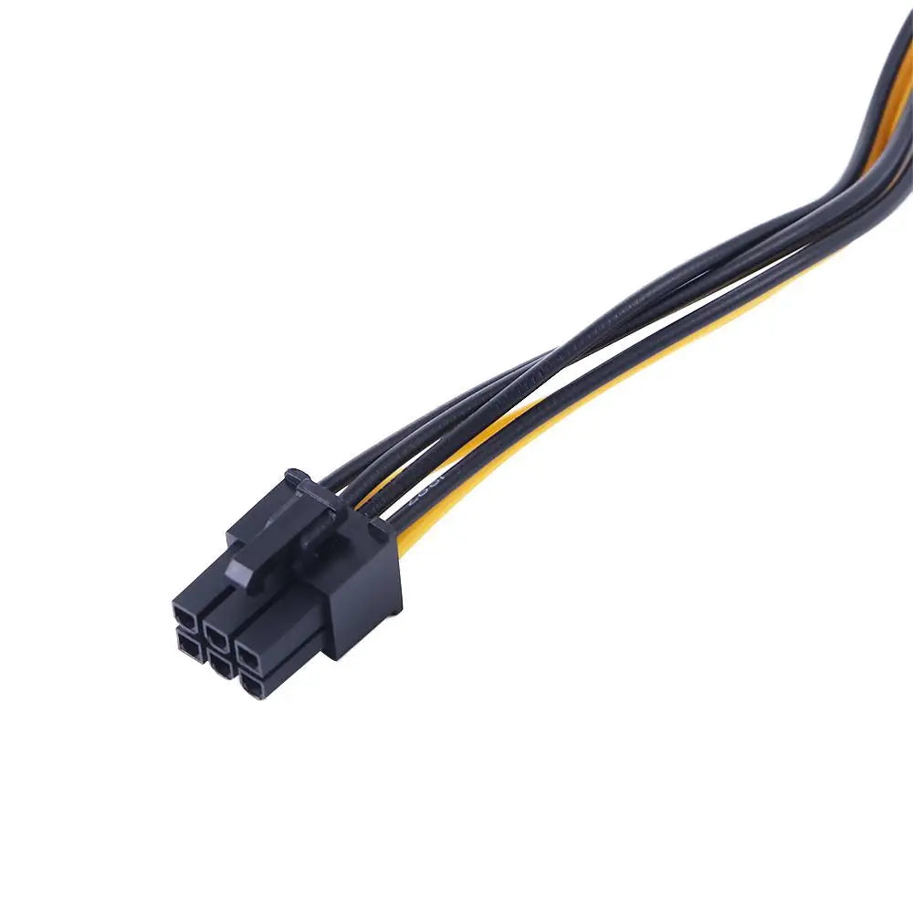 SATA To 6 Pin PCI Express 15 Pin To 6 Pin SATA Adapter Cable SATA Power Cable Graphics Card Power Cord Video Card Power Cable