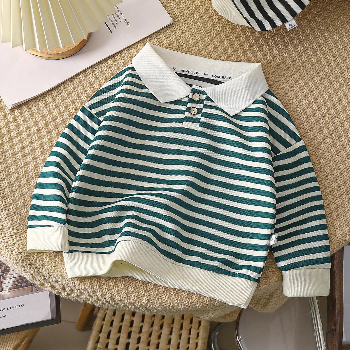 Spring fall toddler kids boys Girls' Clothes Outfits casual Sports Striped Hoodie Coats for children boys Clothing Hoodie Tops